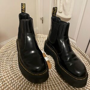 Dr. Marten's 2976 Women's Quad Platform Chelsea Boots